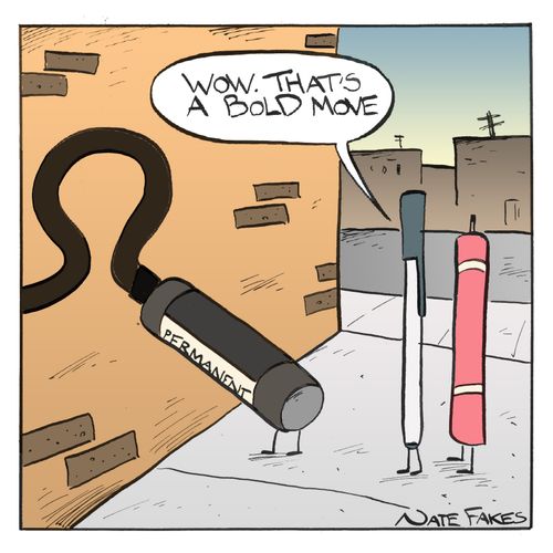 'Wow. That's a bold move.'