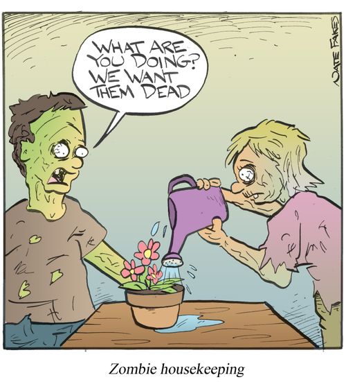 Zombie Housekeeping