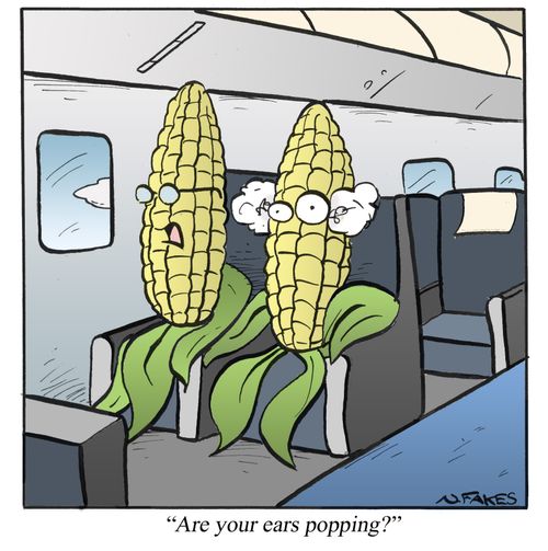 'Are your ears popping?'