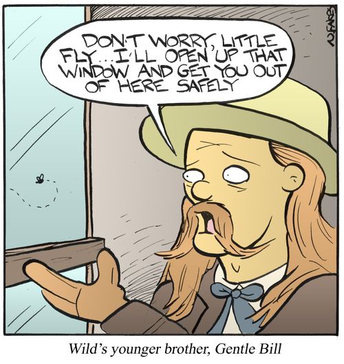 Wild's younger brother, Gentle Bill.