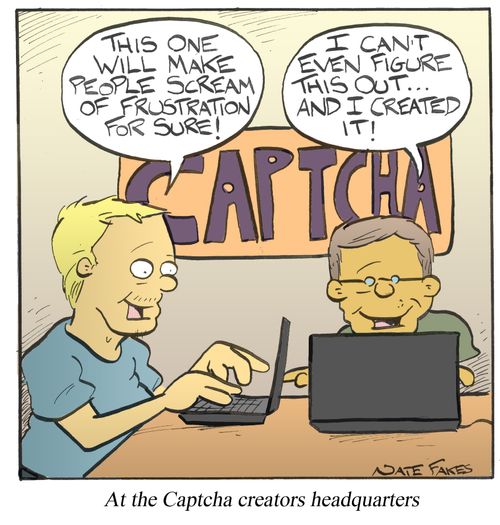 At the Captcha creators headquarters
