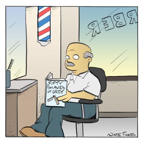 Fifty Shaves of Grey