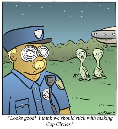 'Looks good! I think we should stick with making Cop Circles.'