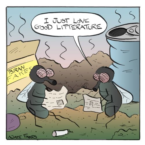 'I just love good Litterature.'