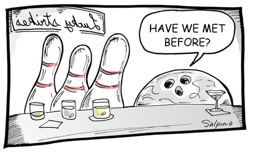 "Have we met before?"