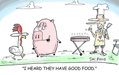 "I heard they have good food."