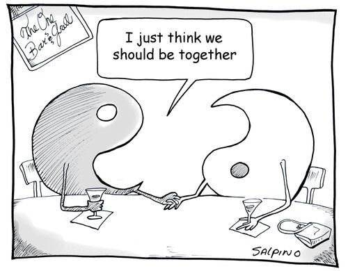"I just think we should be together."