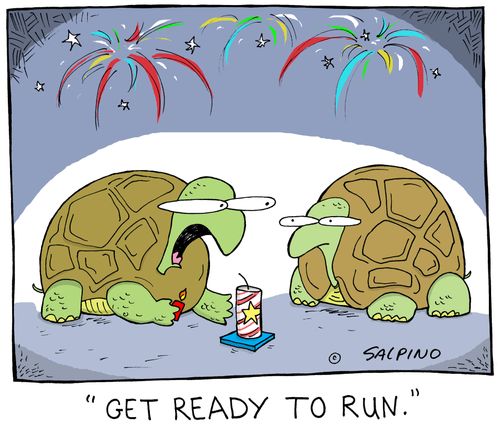 "Get ready to run."