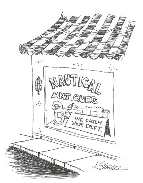 Nautical Antiques: We Catch Your Drift