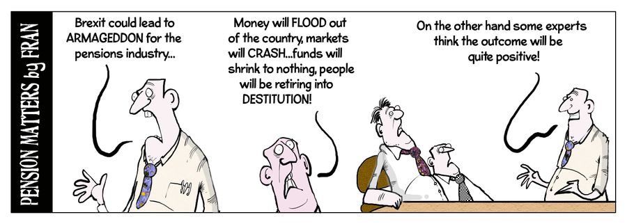 "Brexit could lead to ARMAGEDDON for the pensions industry..."