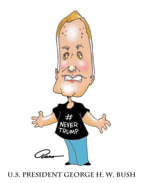 George H. W. Bush: #NeverTrump
