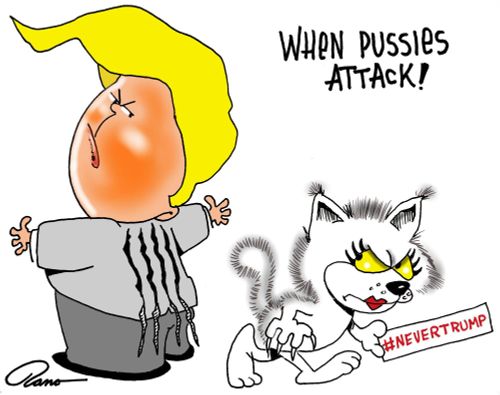 Donald Trump: When Pussies Attack!