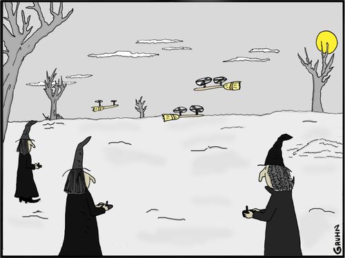 Witches and Their Drones