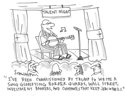 Trump  commissions song