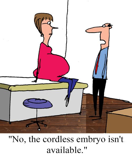 "No, the cordless embryo isn't available."