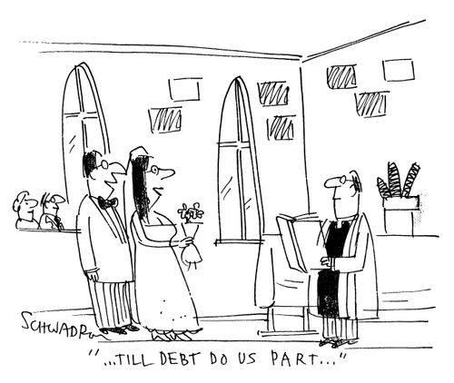'Till debt do us part...'