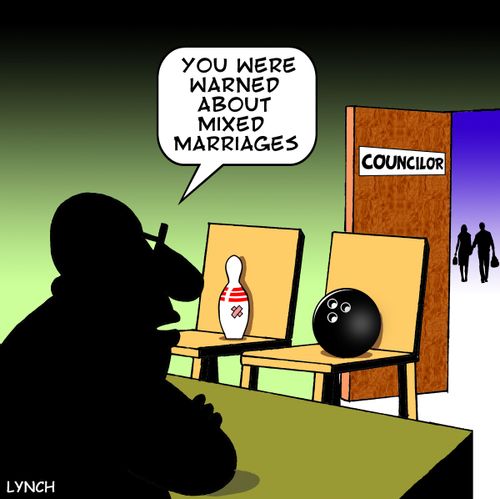 'You were warned about mixed marriages.'