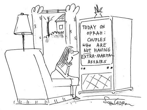 Today on Oprah: Couples who are Not Having Extra-Marital Affairs