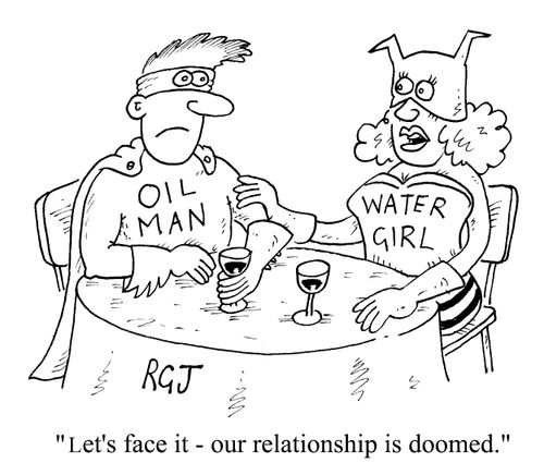 "Let's face it - our relationship is doomed."