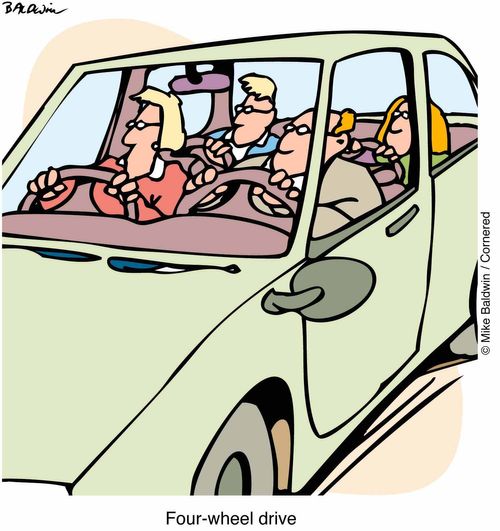 'Four wheel drive'