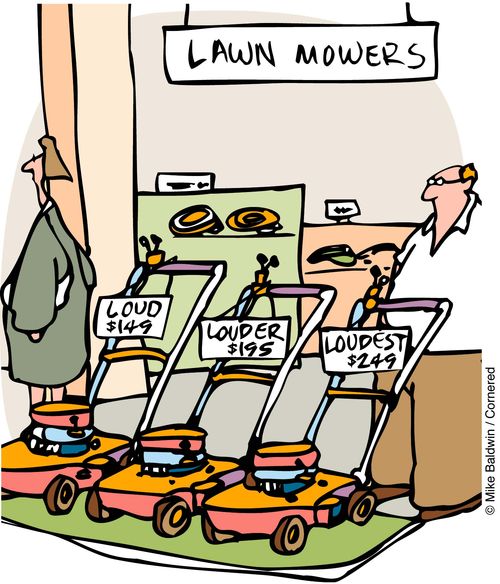 Lawn Mowers - Loud/Louder/Loudest