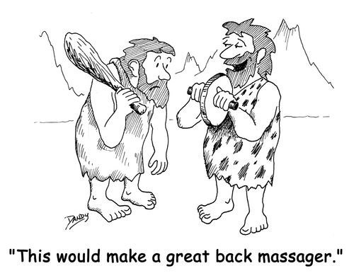 'This would make a great back massager.'