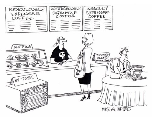 'Ridiculously Expensive Coffee.'