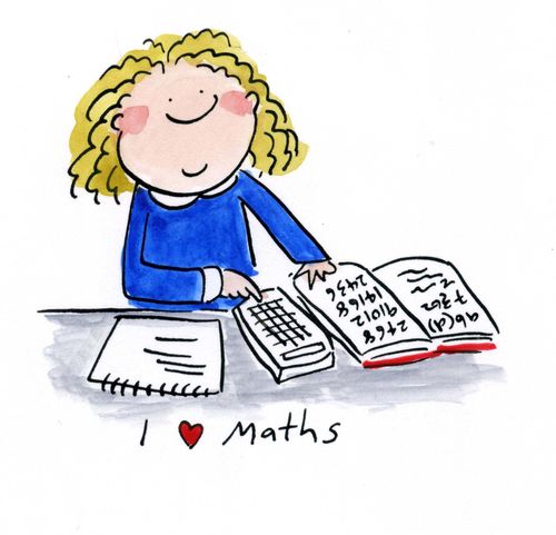 I love maths.