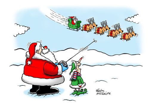 Radio control Santa.