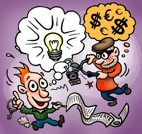 Stealing an idea.