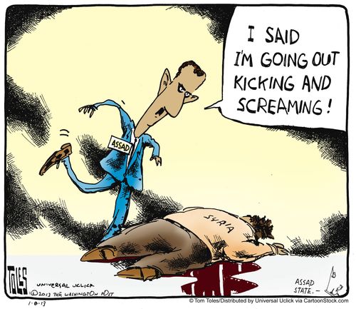 'I said I'm going out kicking and screaming!'