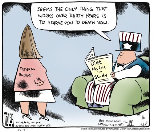 'Seems the only thing that works over thirty years is to starve you to death now.'