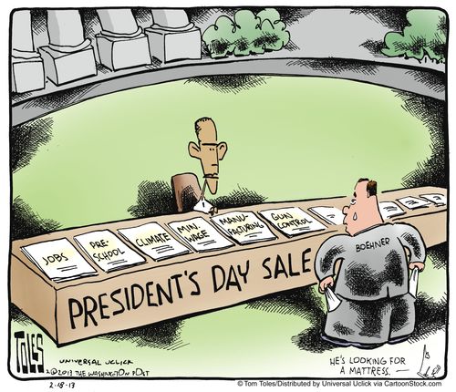 President's Day Sale.