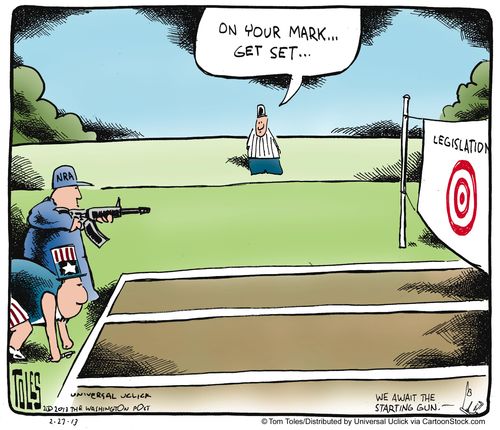 'On your mark. . . get set. . .'