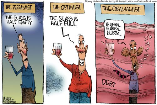 The Pessimist, the Optimist and the Obamamist.