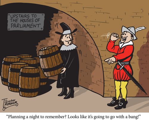 'Planning a night to remember? Looks like it's going to go with a bang!'