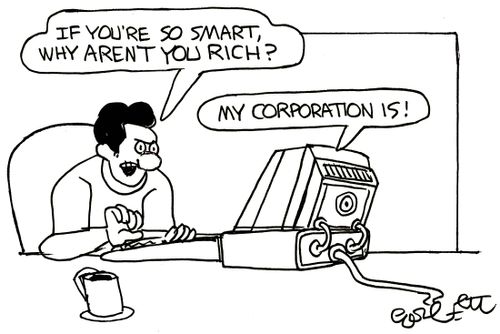 'If you're so smart, why aren't you rich?'