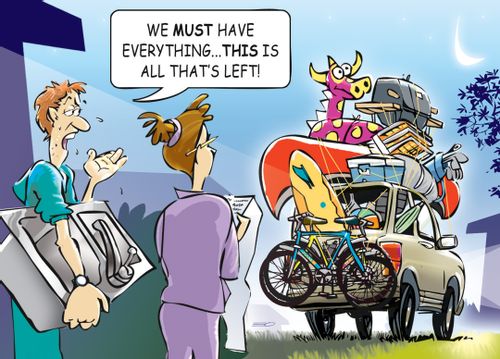 'We must have everything... this is all that's left!'