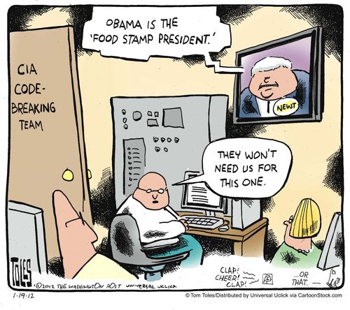 'Obama is the 'Food Stamp President'.'