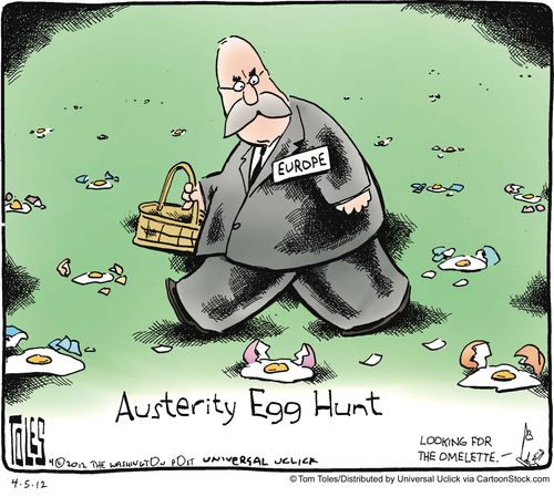 Austerity Egg Hunt.
