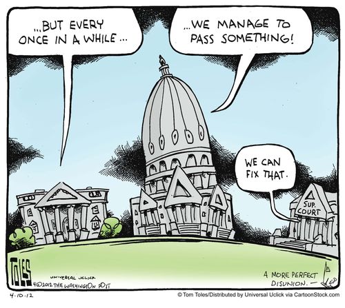 '...But every once in a while...we manage to pass something!'
