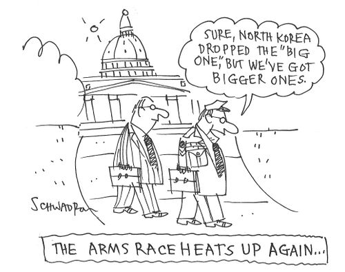 The Arms race heats up again. . .