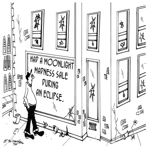 Had a Moonlight Madness Sale During an Eclipse.