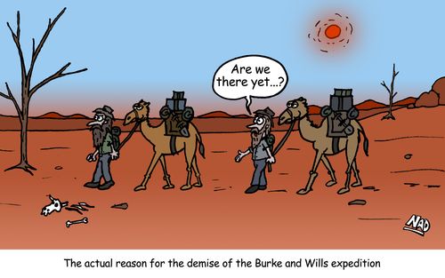 The actual reason for the demise of the Burke and Wills expedition.