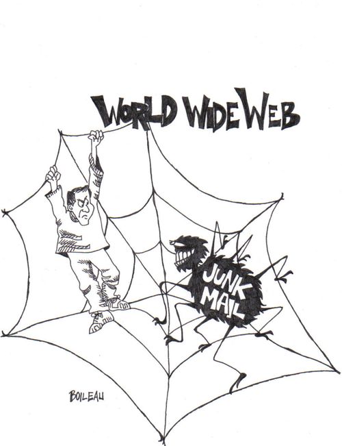 World wide web - Junk mail