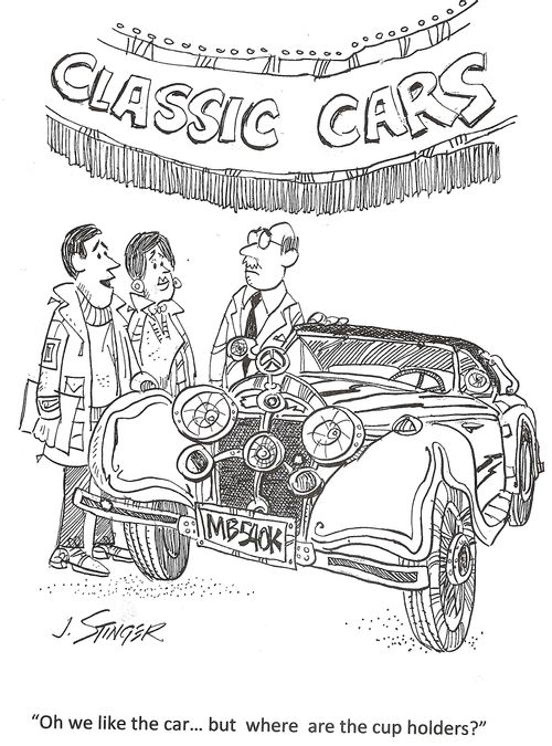 'Oh we like the car but where are the cup holders?'