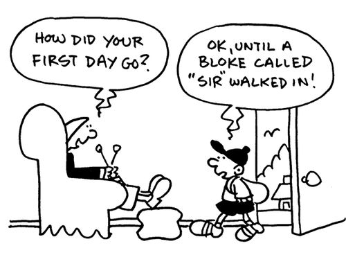 First day at school