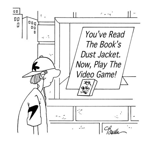 You've read the book's dust jacket. Now, play the video game!