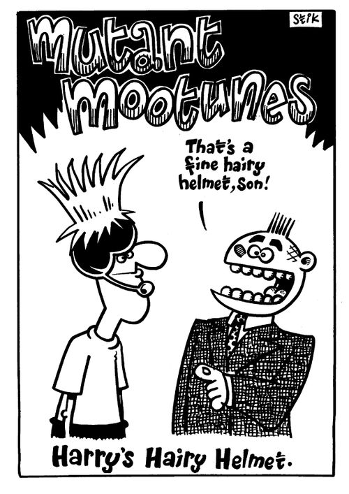 Mutant Mootunes - Harry's Hairy Helmet