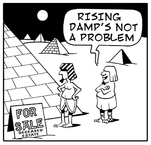 Rising damp's not a problem.